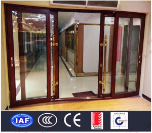 Deluxe Aluminium Curved Sliding Doors (BHA-DSA05)